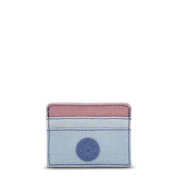 Kipling Cardy Cardholders Light Blue Pink Block | AU 1692CT